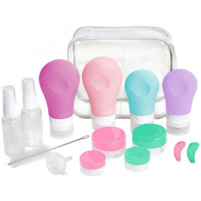 Kufryplus Cestovní sada lahviček a nádobek XND32 – Zboží Mobilmania