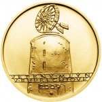 ČNB Zlatá mince 2500 Kč Větrný mlýn v Ruprechtově 2009 7,78 g – Zboží Dáma