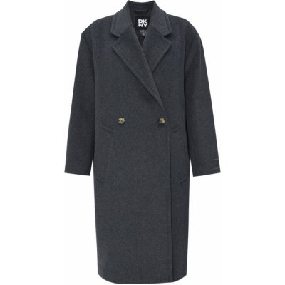 DKNY Wool Coat grey – Sleviste.cz