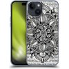 Pouzdro a kryt na mobilní telefon Apple Pouzdro Head Case Apple iPhone 15 Mandala Doodle Paper