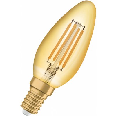 Osram LED žárovka E14 svíčka Filament 4W = 35W 410lm 2400K Teplá bílá Dekorační Vintage