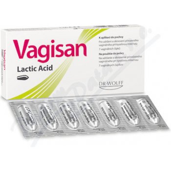 VAGISAN Lactic acid 7 čípků