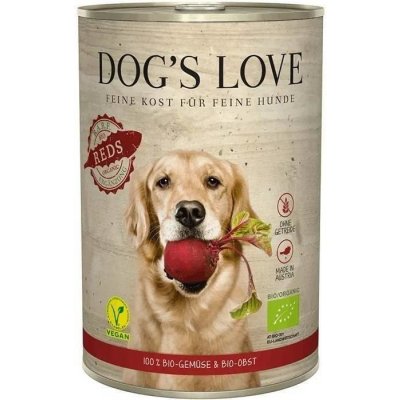 Dog's Love B.A.R.F. 100% BIO Vegan Reds 400 g – Zboží Mobilmania