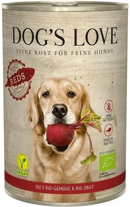 Dog\'s Love B.A.R.F. 100% BIO Vegan Reds 400 g