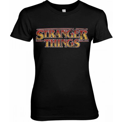 Stranger Things Fire Logo Girly Black – Zboží Mobilmania