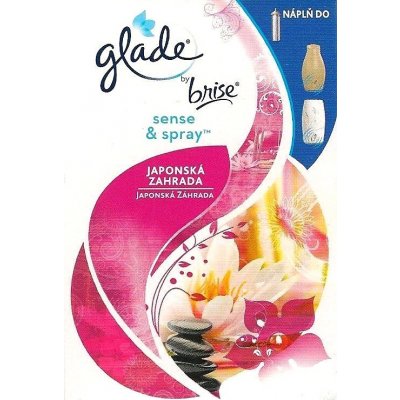 Glade by Brise Sense & spray Japonská zahrada osvěžovač vzduchu náhradní náplň 18 ml – Hledejceny.cz