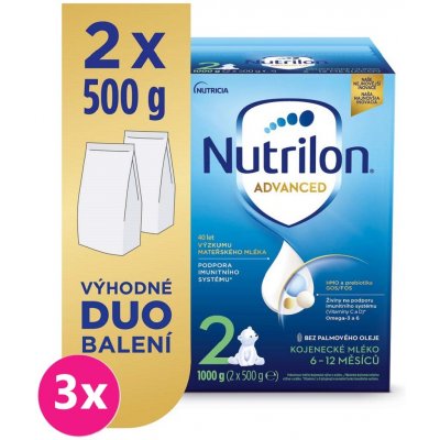 NUTRILON 2 Advanced 3 x 1 kg