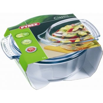 Pyrex pekáč kulatý s víkem 2,5 l