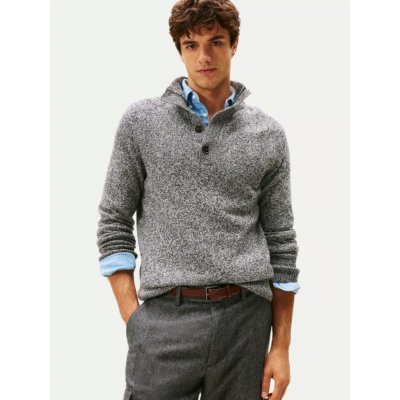 Tommy Hilfiger pánský svetr MW0MW41397BDS šedý – Zbozi.Blesk.cz