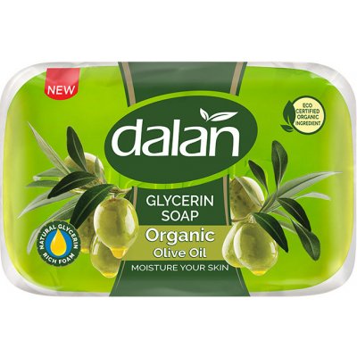 Dalan Organic Olive Oil glycerinové mýdlo 100 g – Zboží Mobilmania