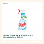 Sidolin Cristal čistič skel 500 ml – Hledejceny.cz