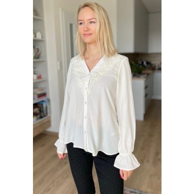 Vero Moda krémová s krajkou – Zboží Dáma