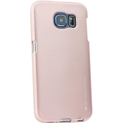 Pouzdro iJelly Case Samsung Galaxy S6 růžovo-zlatý