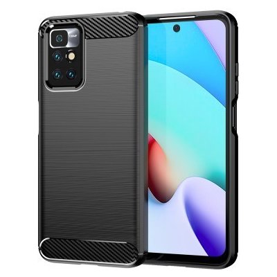 Pouzdro BACK WG Carbon Xiaomi Redmi 10 5G černé – Zboží Živě