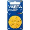 Baterie primární Varta Hearing Aid Battery 10 6ks 24610101416