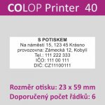 Colop Printer 40 – Zboží Živě