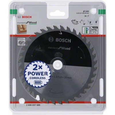 Bosch Accessories 2608837686 Průměr: 165 mm