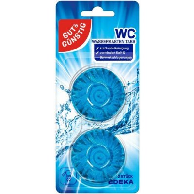 G&G Barvící tabletky do WC nádržky se svěží vůní 2 x 100 g – Hledejceny.cz