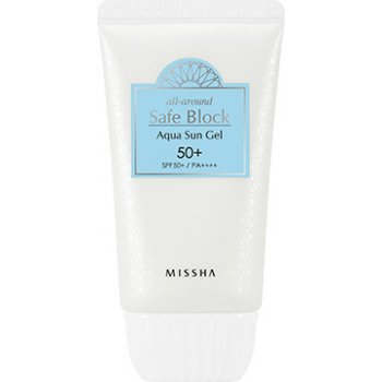 Missha All Around Safe Block Aqua Sun Gel SPF50+/PA++++ Opalovací krém s gelovým základem 50 ml