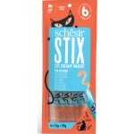 Schesir Cat Stix Liquid Snack losos 6 x 15 g – Hledejceny.cz