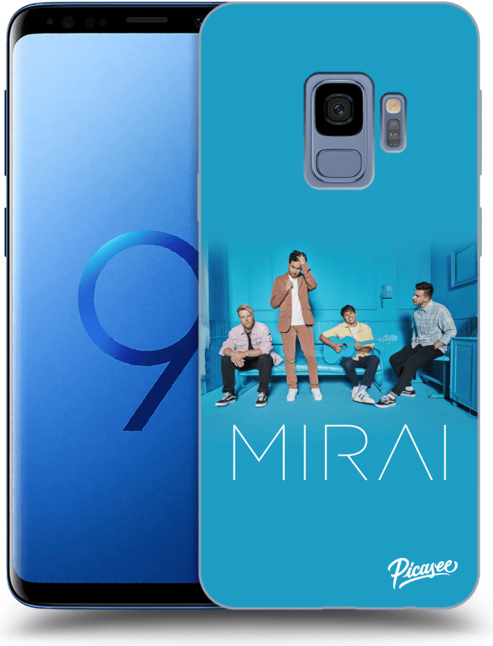 Pouzdro Picasee silikonové Samsung Galaxy S9 G960F - Mirai - Blue čiré