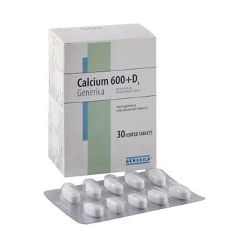 Generica Calcium 600+D3 30 tablet