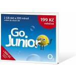 O2 Předplacená karta Go Junior SMALLPGO.0XX2G51 – Zboží Živě