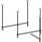 JIKA TIGO Nohy pro verzi s panelem (H2962970000001) – Zboží Mobilmania