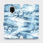 Mobiwear - Xiaomi Redmi Note 9 Pro - M058S Světle modrá horizontální pírka – Zboží Živě