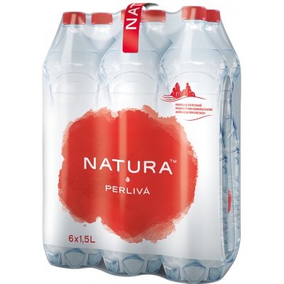 Natura perlivá voda 6 x 1,5 l – Hledejceny.cz