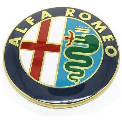 Znak Alfa Romeo 74mm starý (do 2015)- pro 159 156 147 146 164 ...