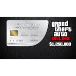 Grand Theft Auto Online Great White Shark Cash Card 1,250,000$ – Zboží Živě