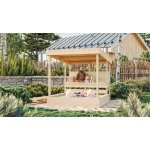 KARIBU MAX dětské pískoviště 12668 natur LG4910 – Zboží Mobilmania