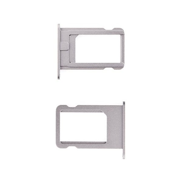 Sim karty a kupony Rámeček / šuplík na Nano SIM pro Apple iPhone 5S / SE - vesmírně šedý (Space Gray) - kvalita A+