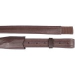 KenTaur Třmenové řemeny kožené s nylonem černé 140 cm – Hledejceny.cz