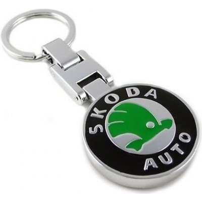 Přívěsek na klíče Škoda Auto Mini – Zboží Mobilmania