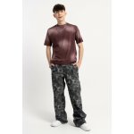 Reporter Young Chlapecké tmavě šedé džíny s celoplošným potiskem maskáčový (moro) vzor TMAVĚ ŠEDÁ – Zboží Dáma