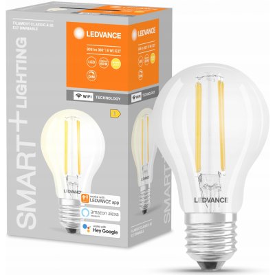 Ledvance Smart+ WIFI LED světelný zdroj, 6 W, 806 lm, teplá bílá, E27 – Zboží Mobilmania