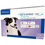 Effipro Duo Spot-on Dog M 10-20 kg 4 x 1,34 ml – Hledejceny.cz