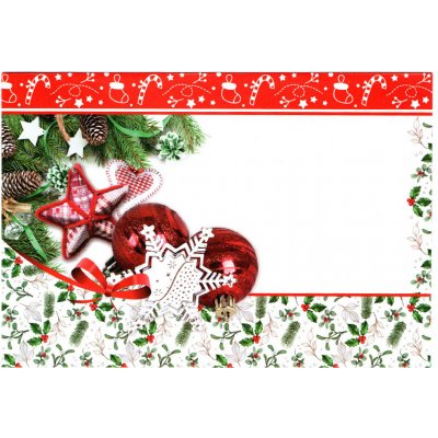 Aria Vánoční obálky 177 x 120 mm - Ozdoby OB107 – Zboží Dáma