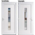 Soft Vchodové dveře Hana bílé levé 100 x 210 cm – Hledejceny.cz