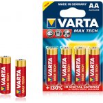 Varta LongLife Max Power AA 4ks 4706101404 – Zboží Živě