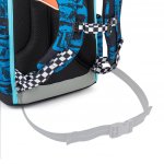 Topgal Lehká aktovka Street racing AIRA 26012 modrá – Sleviste.cz