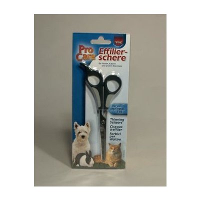 Trixie Nůžky efilační jednostranné pro psy/kočky 18cm – Zboží Mobilmania