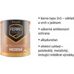FERRO U-2066 COLOR 2v1 metalická kovářská měděná barva 0,75l – Hledejceny.cz