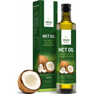 MCT olej 100% kokosového oleje 0,5 l