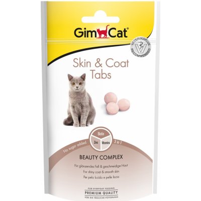 GimCat Goodies skin & coat tabs 40 g – Hledejceny.cz