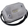 Exteriérové osvětlení Fristom Svítilna přední obrysová LED FT-001 B, 12-24V, s odrazkou Flexipoint