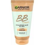 Garnier Skin Naturals BB Cream Hyaluronic Aloe All-In-1 SPF25 sjednocující a zmatňující bb krém pro normální pleť Light 50 ml – Zboží Mobilmania
