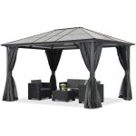 Garden Point Santiago 3x4m s antracitovými závěsy – Zboží Dáma